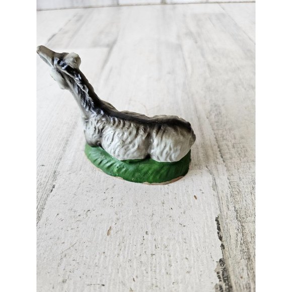 Vintage Italian donkey nativity village Xmas decor - Picture 5 of 10